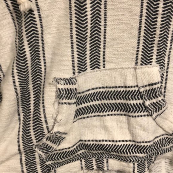 Tribal Terry Cloth Pullover Hoodie - Picture 3 of 4